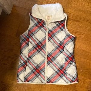 Plaid vest